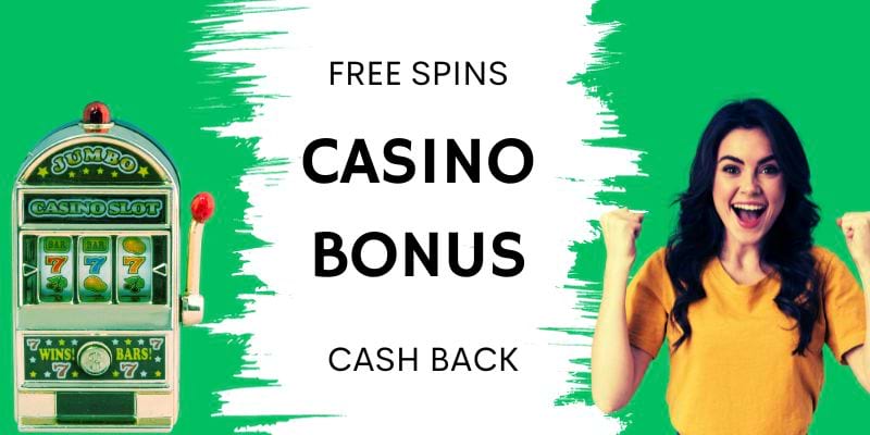 Free spins casino bonus og cashback i 2023.